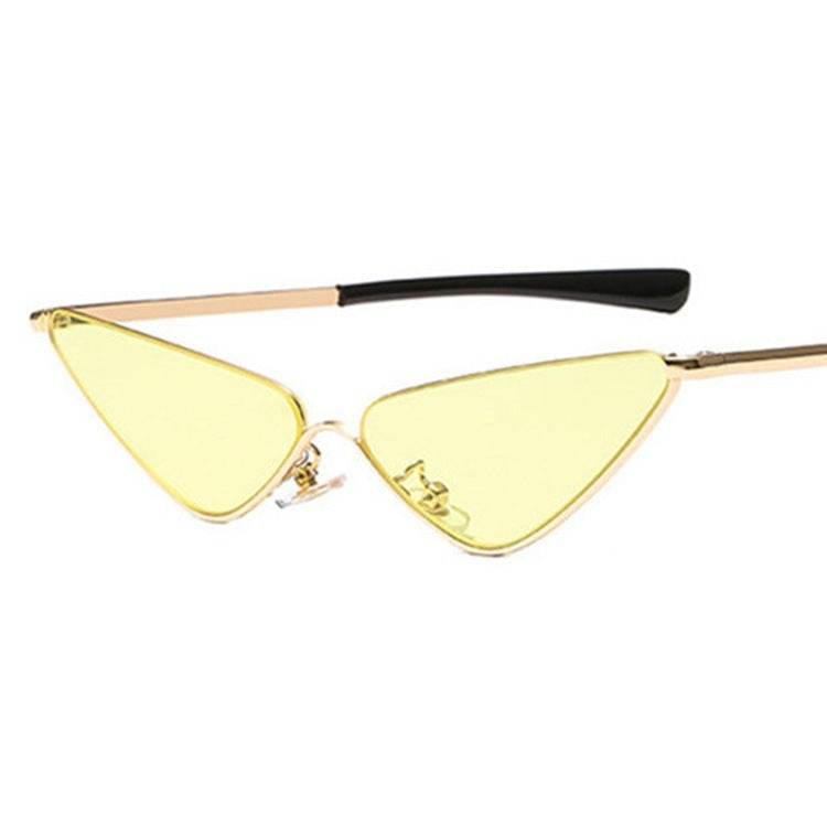 European And American Metal Cat-Eye Sunglasses - Mubimart