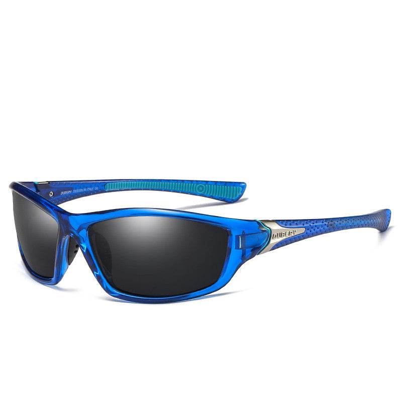 DUBERY Square Sports Style Polarized Sunglasses Men Brand Original Design Sun Glasses Male Ultralight Glasses Frame Goggles - Mubimart
