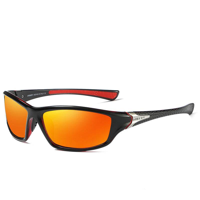 DUBERY Square Sports Style Polarized Sunglasses Men Brand Original Design Sun Glasses Male Ultralight Glasses Frame Goggles - Mubimart