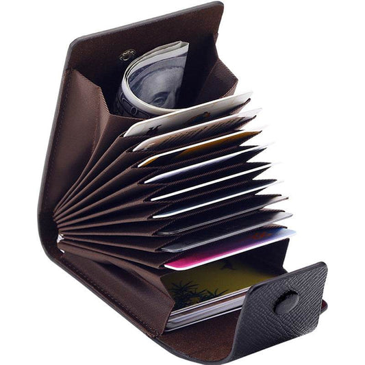 Small Organ Card Holder Male Large-Capacity Multi-Card Holder Student Campus Multi-Function Bank Card Holder Bank Card Holder - Mubimart