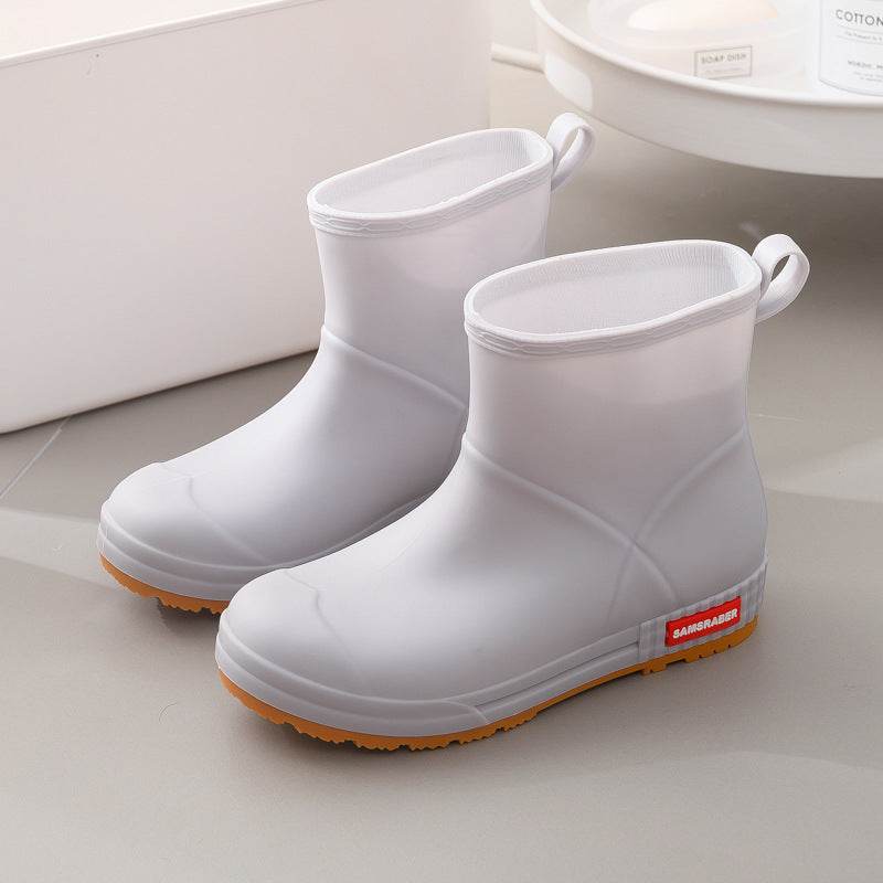Water Shoes And Rain Boots Short Tube - Mubimart