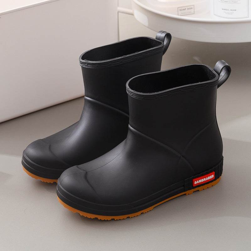 Water Shoes And Rain Boots Short Tube - Mubimart