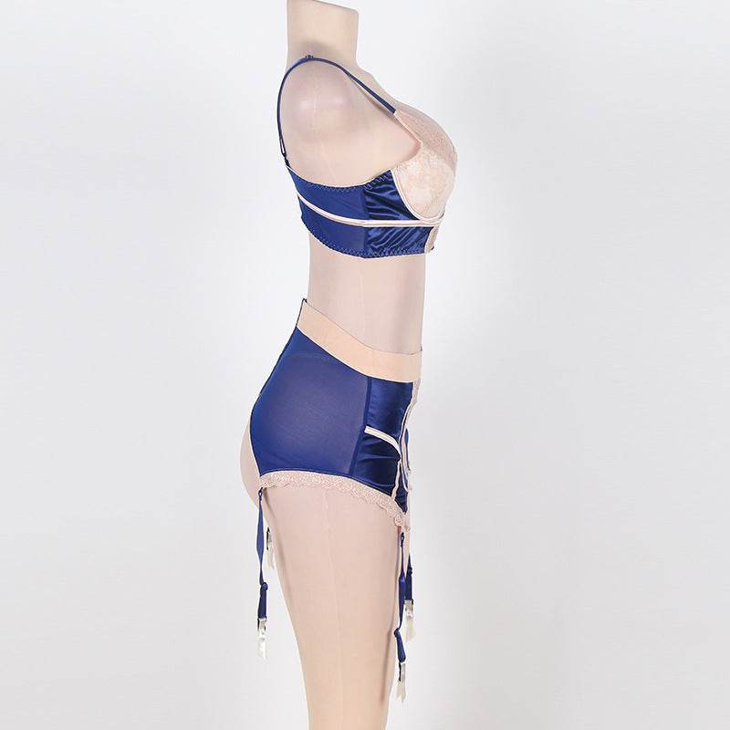 Comeonlover-ladies Nightdress Set, Sexy Lingerie, Garter belt, Halter - Mubimart