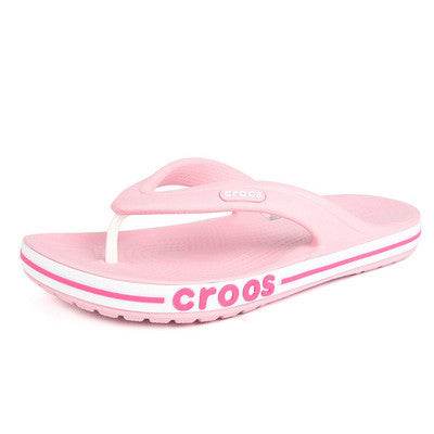 Hole Shoes Flip Flops Beya Men And Women Summer Outdoor Wear Casual Flip-Flop Sandals And Slippers - Mubimart
