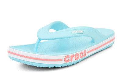 Hole Shoes Flip Flops Beya Men And Women Summer Outdoor Wear Casual Flip-Flop Sandals And Slippers - Mubimart