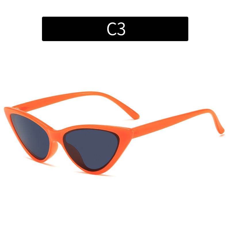 European And American Cat Eye Insert Sunglasses - Mubimart
