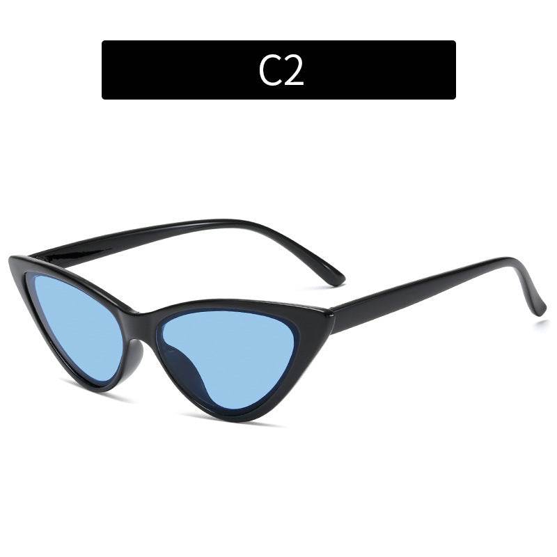 European And American Cat Eye Insert Sunglasses - Mubimart