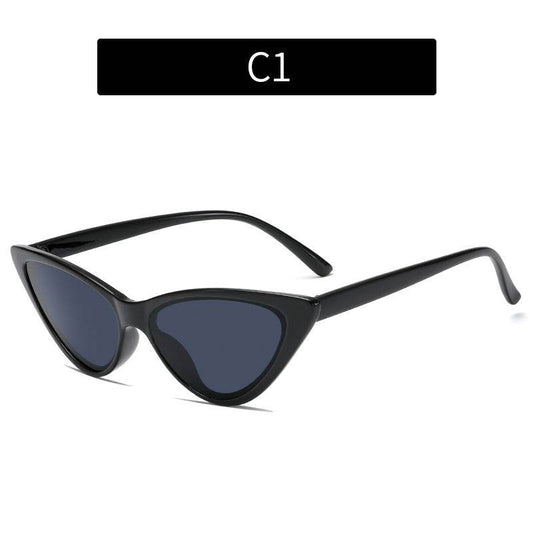 European And American Cat Eye Insert Sunglasses - Mubimart