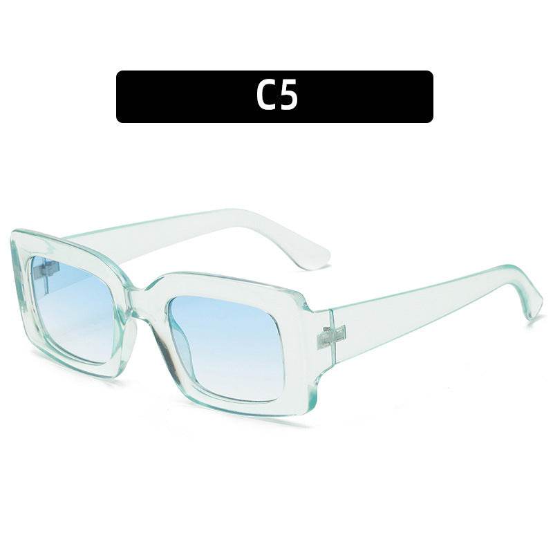 Uv Protection Sunglasses Sunglasses Fashion Rectangle - Mubimart