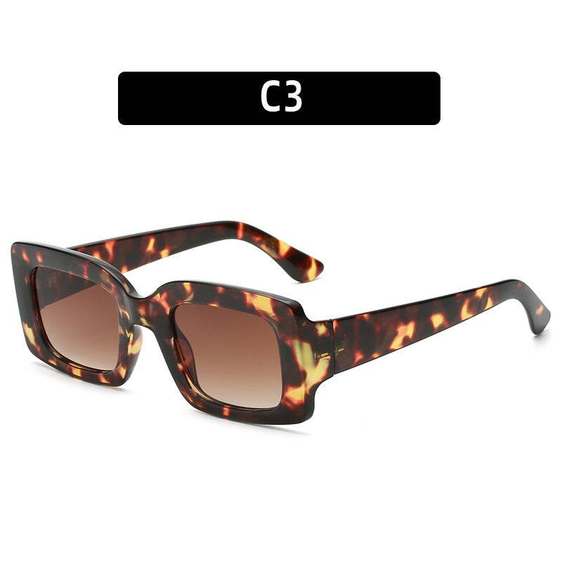 Uv Protection Sunglasses Sunglasses Fashion Rectangle - Mubimart