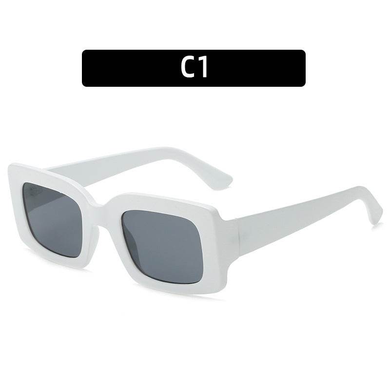Uv Protection Sunglasses Sunglasses Fashion Rectangle - Mubimart