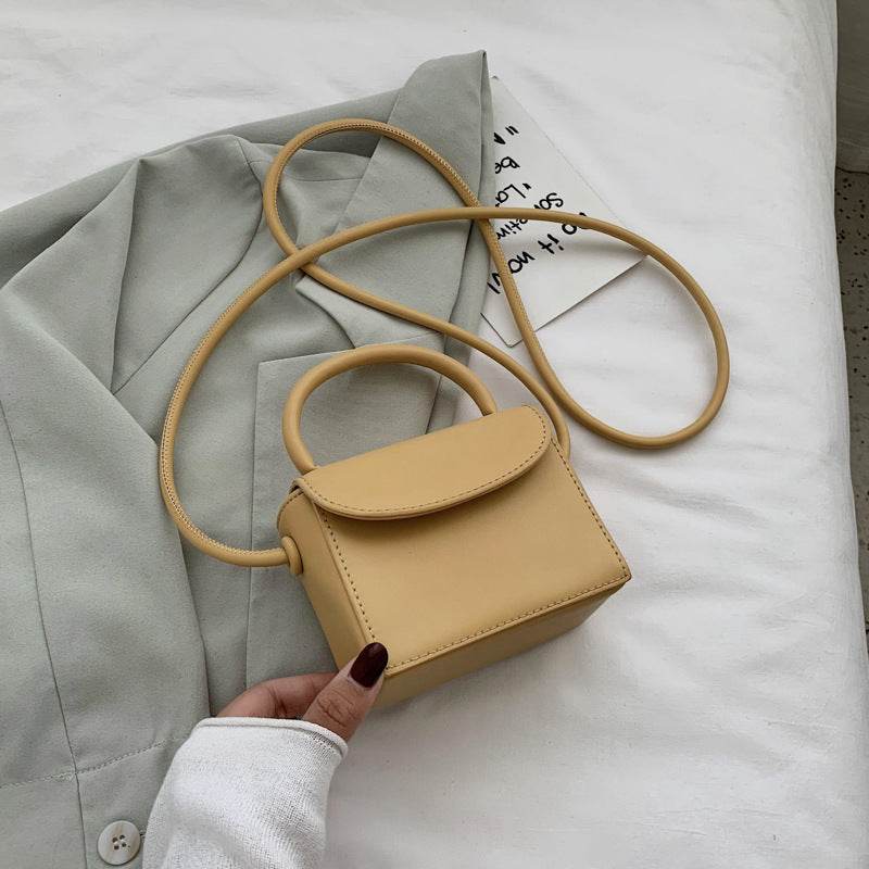 One-shoulder Messenger Bag Women Summer Small Square Bag - Mubimart