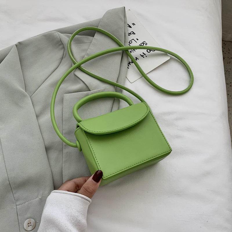 One-shoulder Messenger Bag Women Summer Small Square Bag - Mubimart