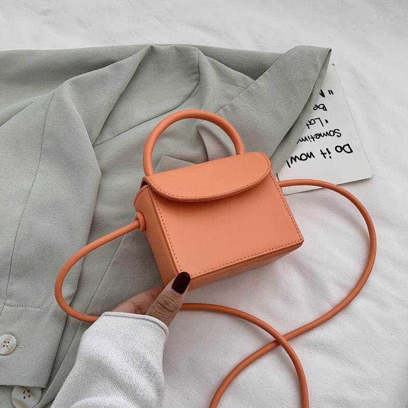One-shoulder Messenger Bag Women Summer Small Square Bag - Mubimart