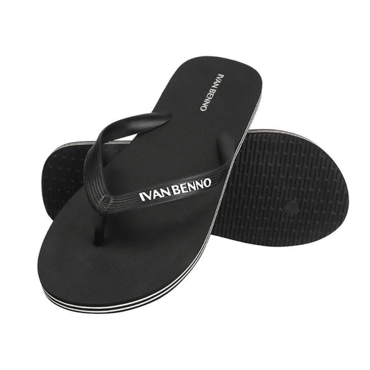 Summer Cross Border Flip Flop Men''s Smple Antiskid Rubber Beach Shoes - Mubimart