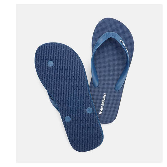 Summer Cross Border Flip Flop Men''s Smple Antiskid Rubber Beach Shoes - Mubimart