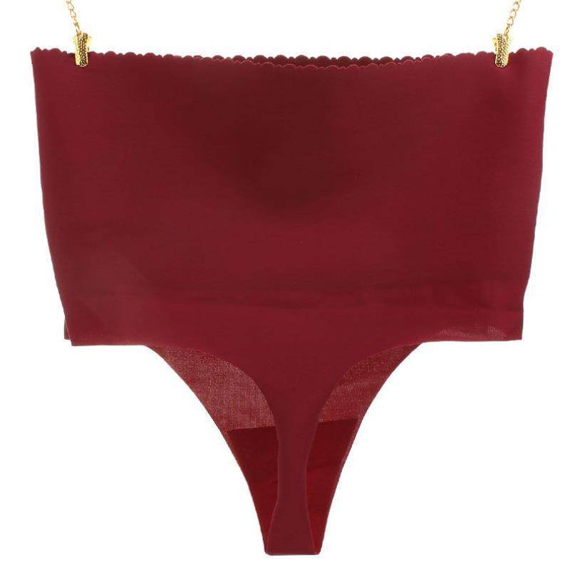 European And American New Style High-Waist Belly-Lifting Waistband Panties Thong Women's Postpartum Belly-up Briefs Panties Plus Size - Mubimart