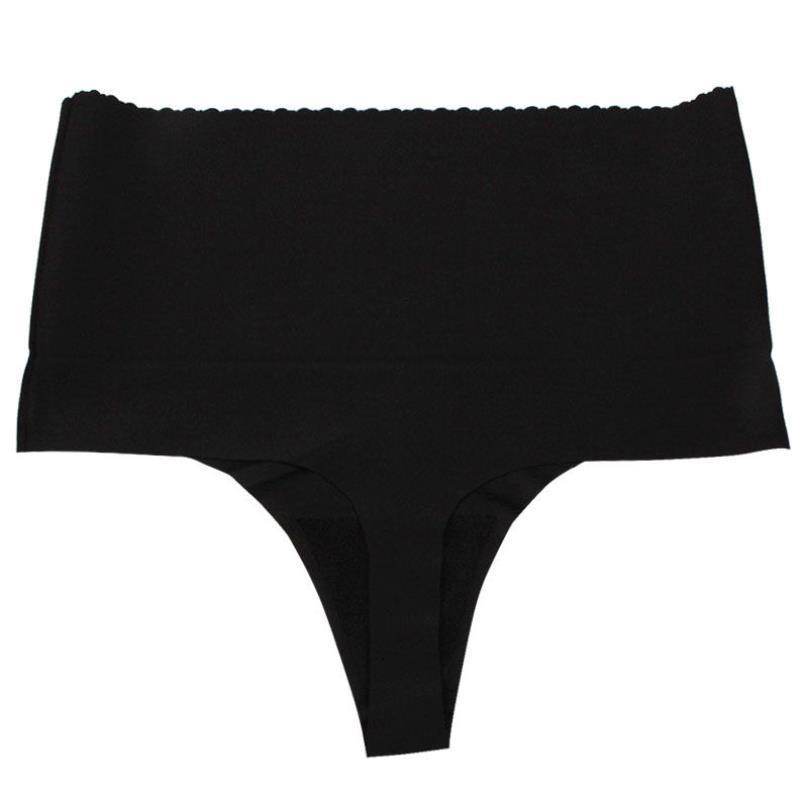European And American New Style High-Waist Belly-Lifting Waistband Panties Thong Women's Postpartum Belly-up Briefs Panties Plus Size - Mubimart