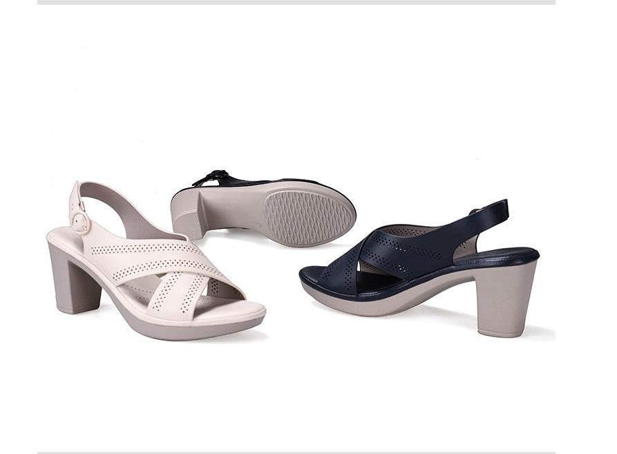 High Heel Plus Size Women Sandals European And American Sandals Women - Mubimart