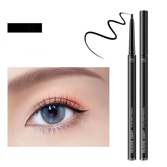 Dream Diary, Eye Liner, Pencil Eyeliner, Cream, Very Thin Brown Waterproof. - Mubimart