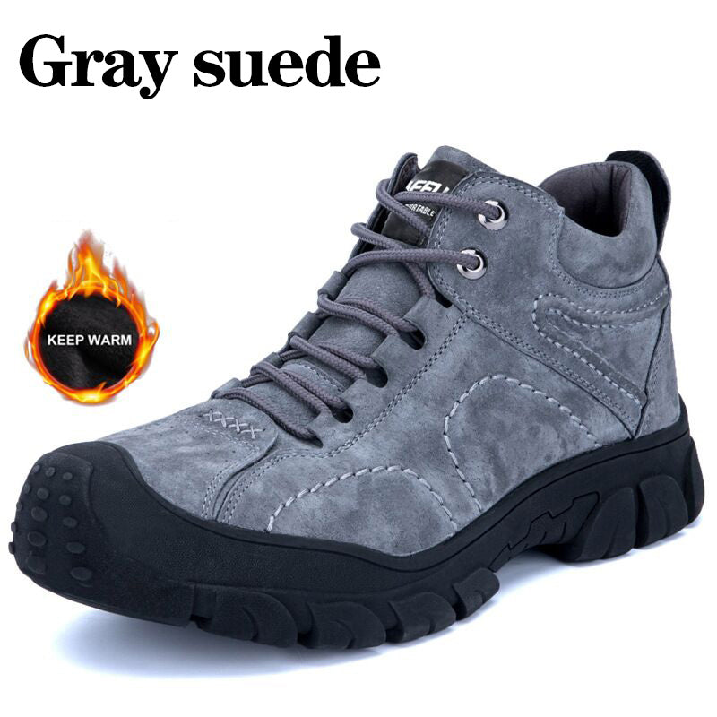 Safety Shoes, Steel Toe, Smash-Proof, Puncture-Proof And Waterproof Work Safety Boots