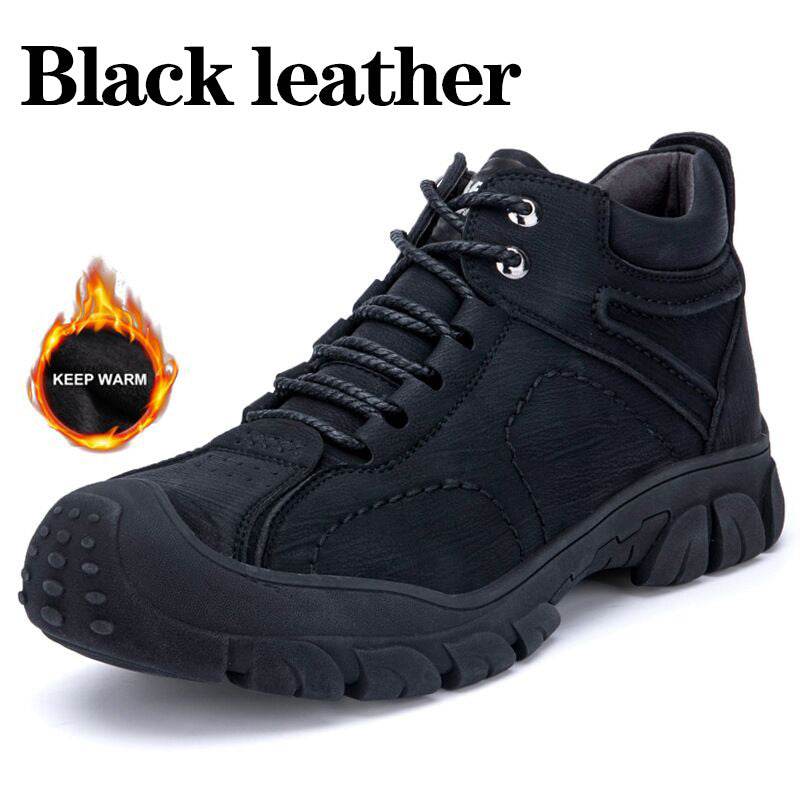 Safety Shoes, Steel Toe, Smash-Proof, Puncture-Proof And Waterproof Work Safety Boots - Mubimart