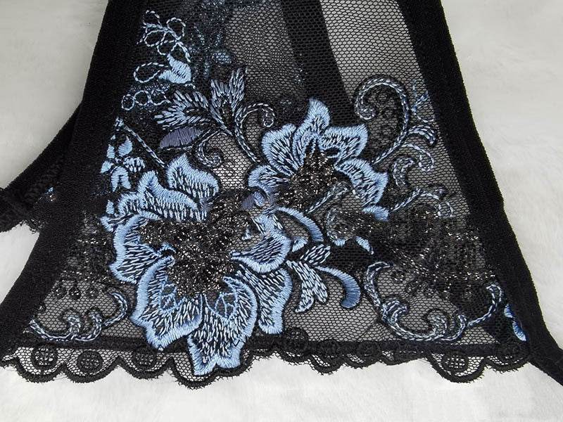 Embroidered Lace Sexy Lingerie Temptation Lingerie Set - Mubimart