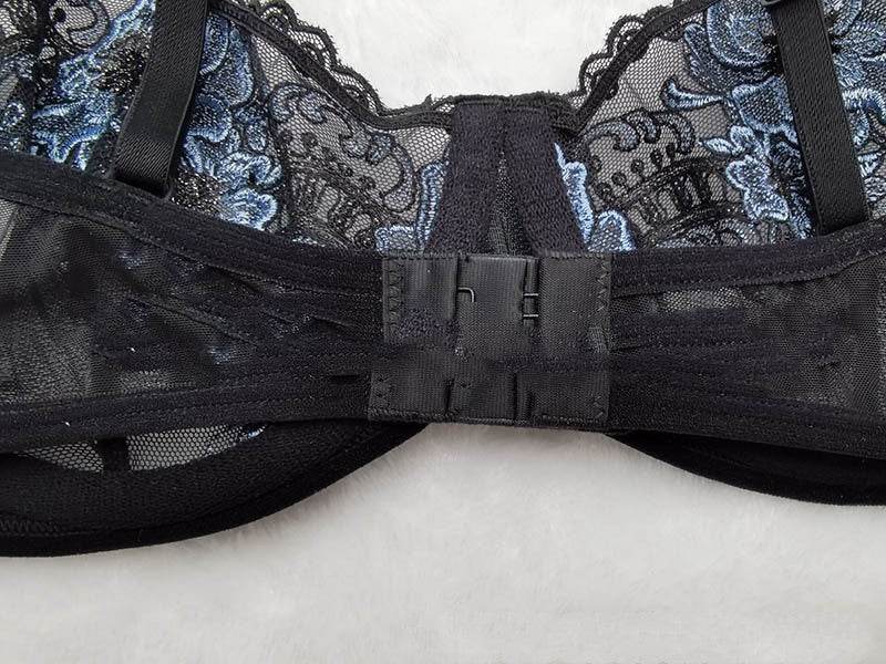 Embroidered Lace Sexy Lingerie Temptation Lingerie Set - Mubimart