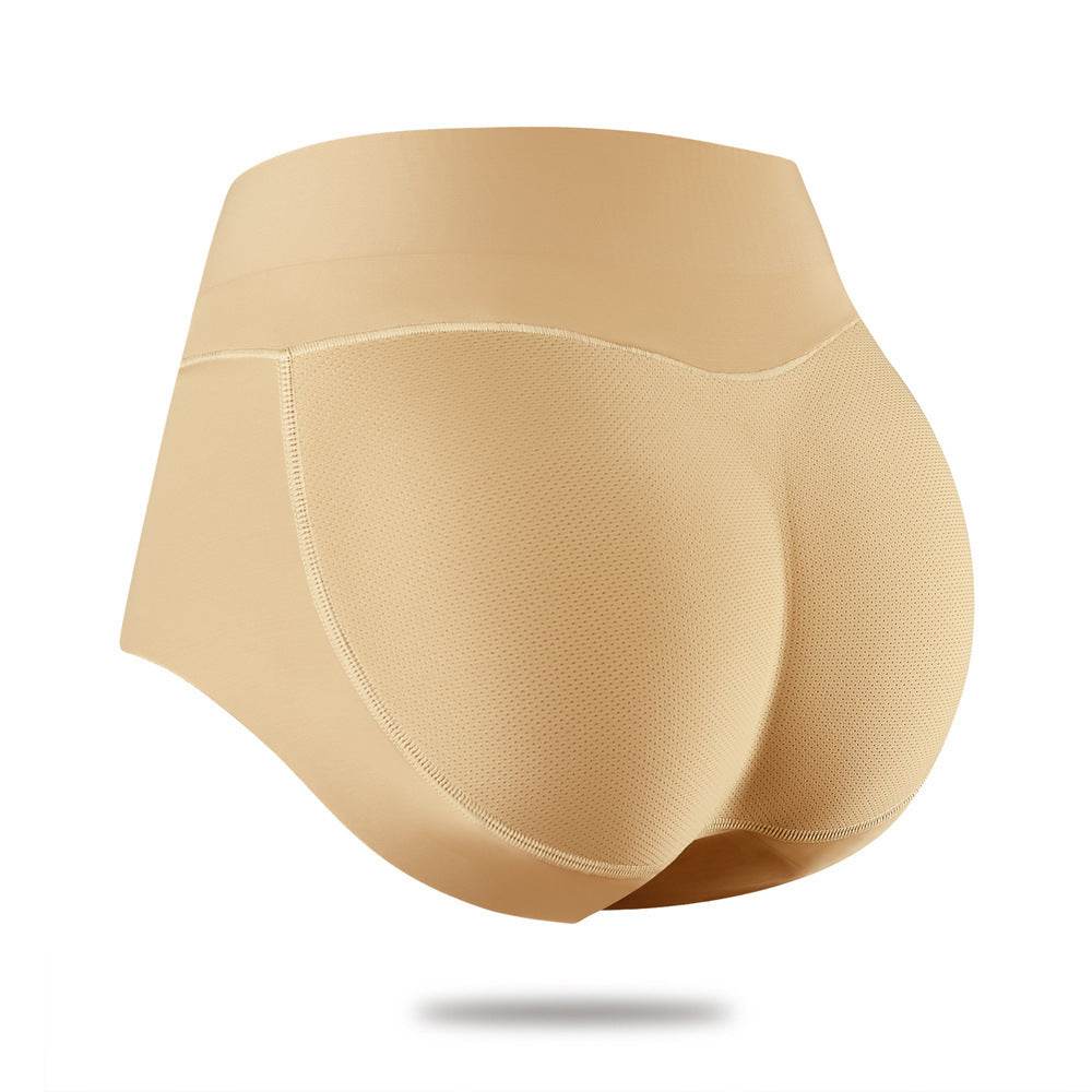 Women Middle Waist Sexy Pad Butt Lifter Hip Enhancer Fake Ass Mesh Underwear Push Up Panties Butt Body Shaper Seamless Buttocks - Mubimart