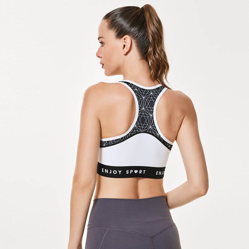 Running Fitness Bra Plus Size Yoga Vest - Mubimart