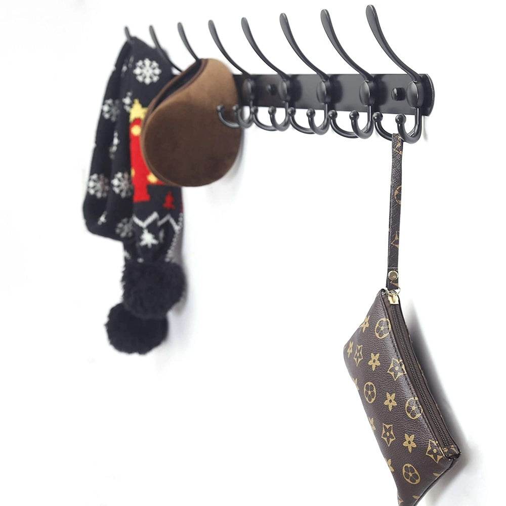 Black Stainless Steel Garment Hook Hook White - Mubimart