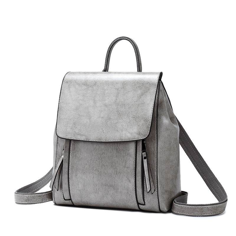 Backpack New Leather Bag For Women - Mubimart