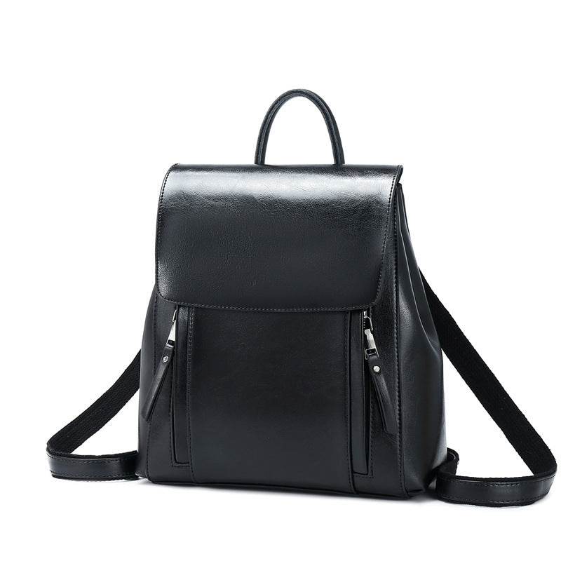 Backpack New Leather Bag For Women - Mubimart