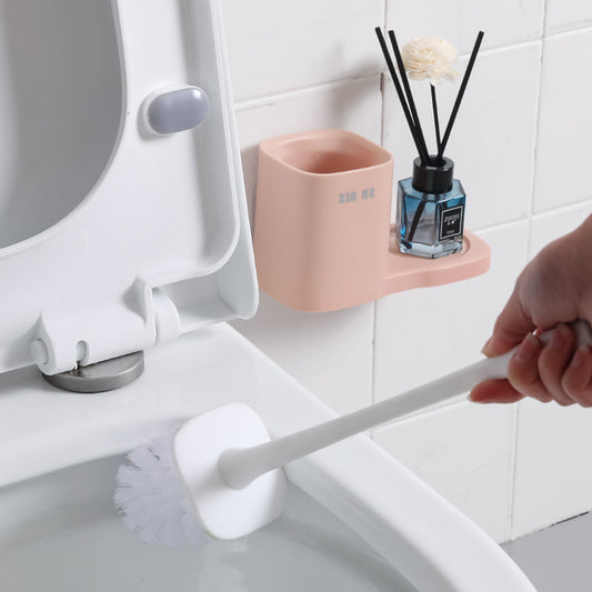 Punch-Free Wall-Mounted Washing Toilet Brush Toilet Toilet Cleaning Brush Rack