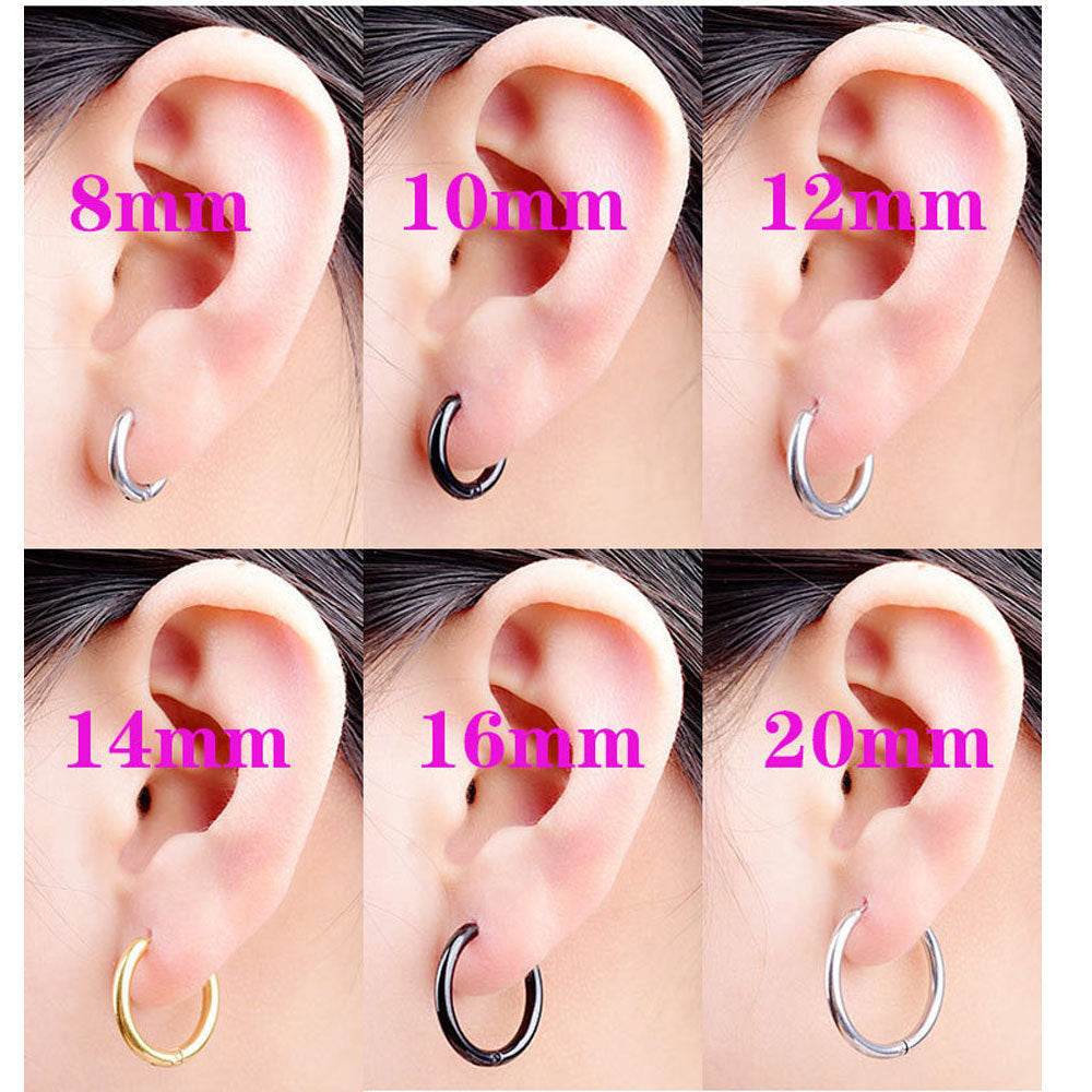 Fashion Line Earrings Earrings For Men And Women - Mubimart