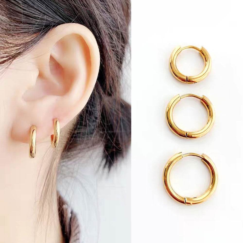 Fashion Line Earrings Earrings For Men And Women - Mubimart