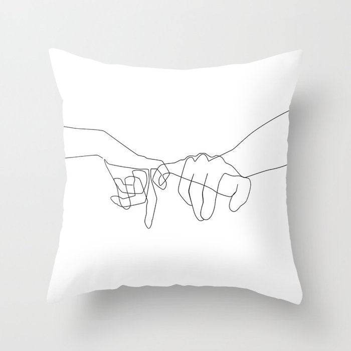 Pillowcase Black And White Geometric Pillowcase - Mubimart