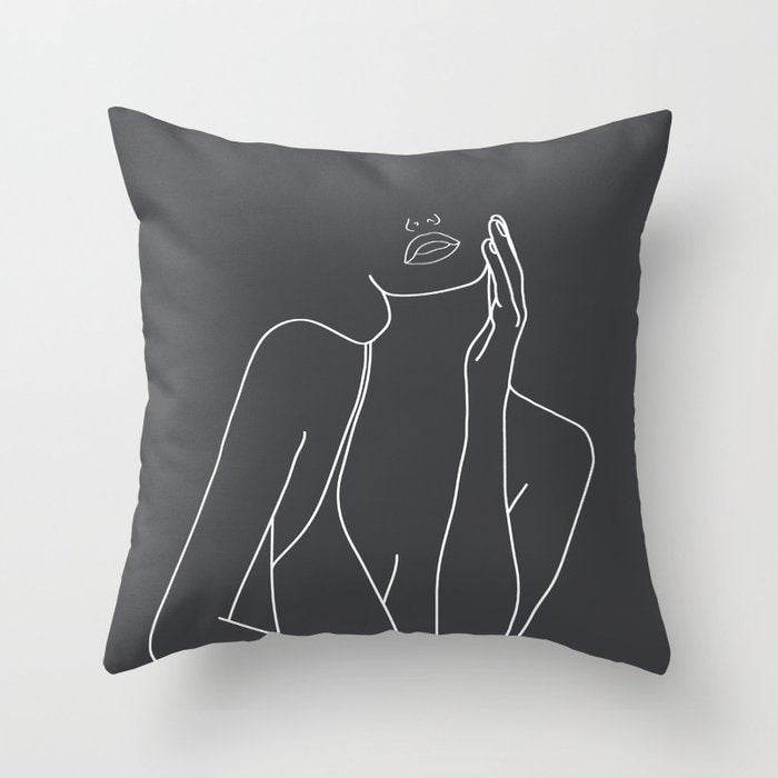 Pillowcase Black And White Geometric Pillowcase - Mubimart