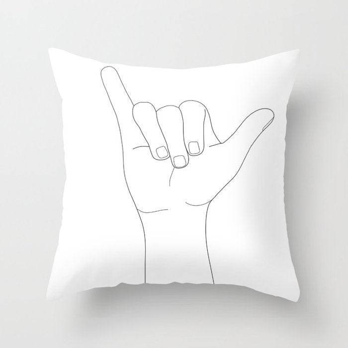 Pillowcase Black And White Geometric Pillowcase - Mubimart