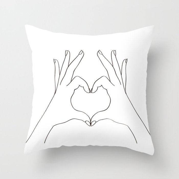Pillowcase Black And White Geometric Pillowcase - Mubimart