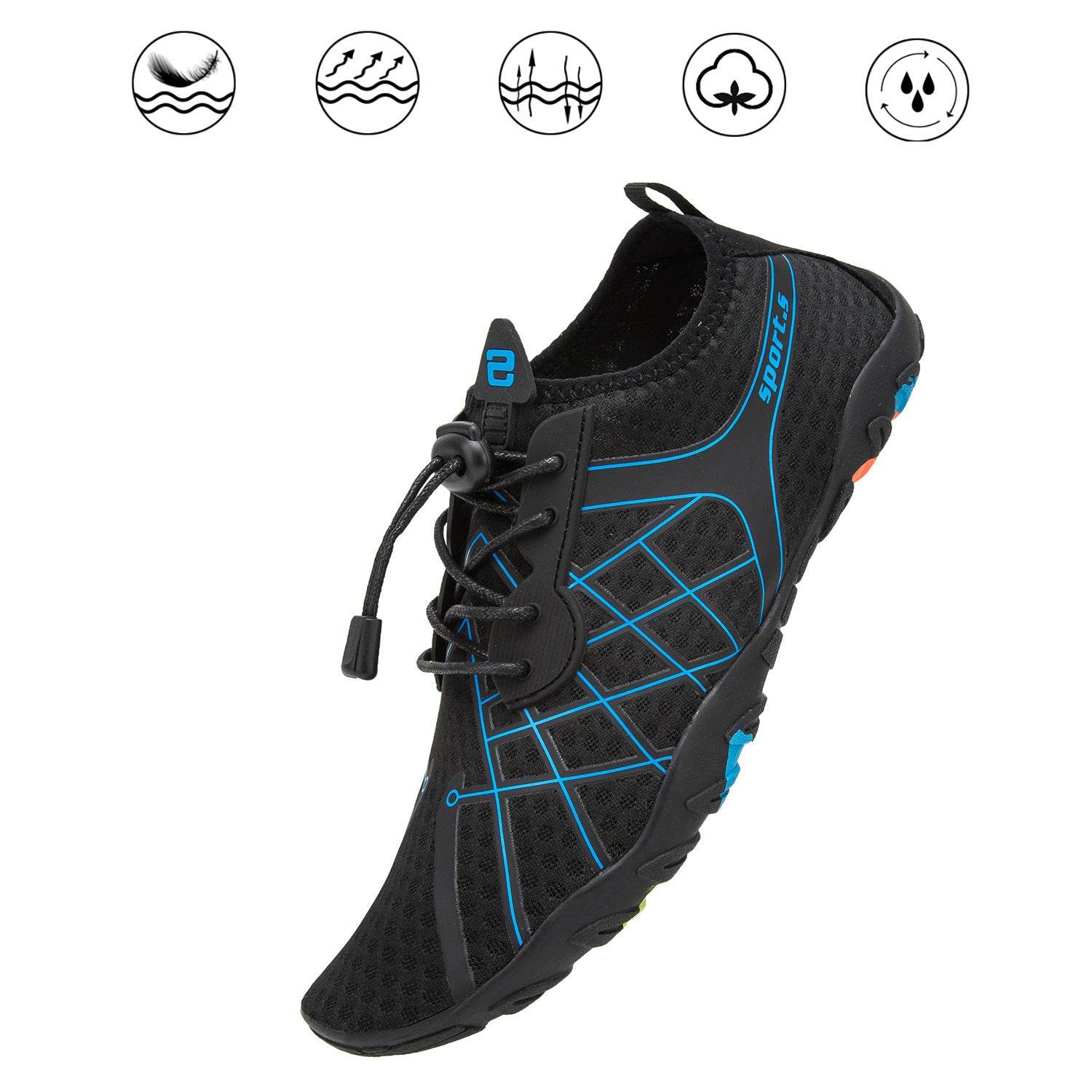 Breathable Shoes, Beach Diving Shoes, Swimming Water Shoes, Light And Easy To Carry Soft Shoes - Mubimart