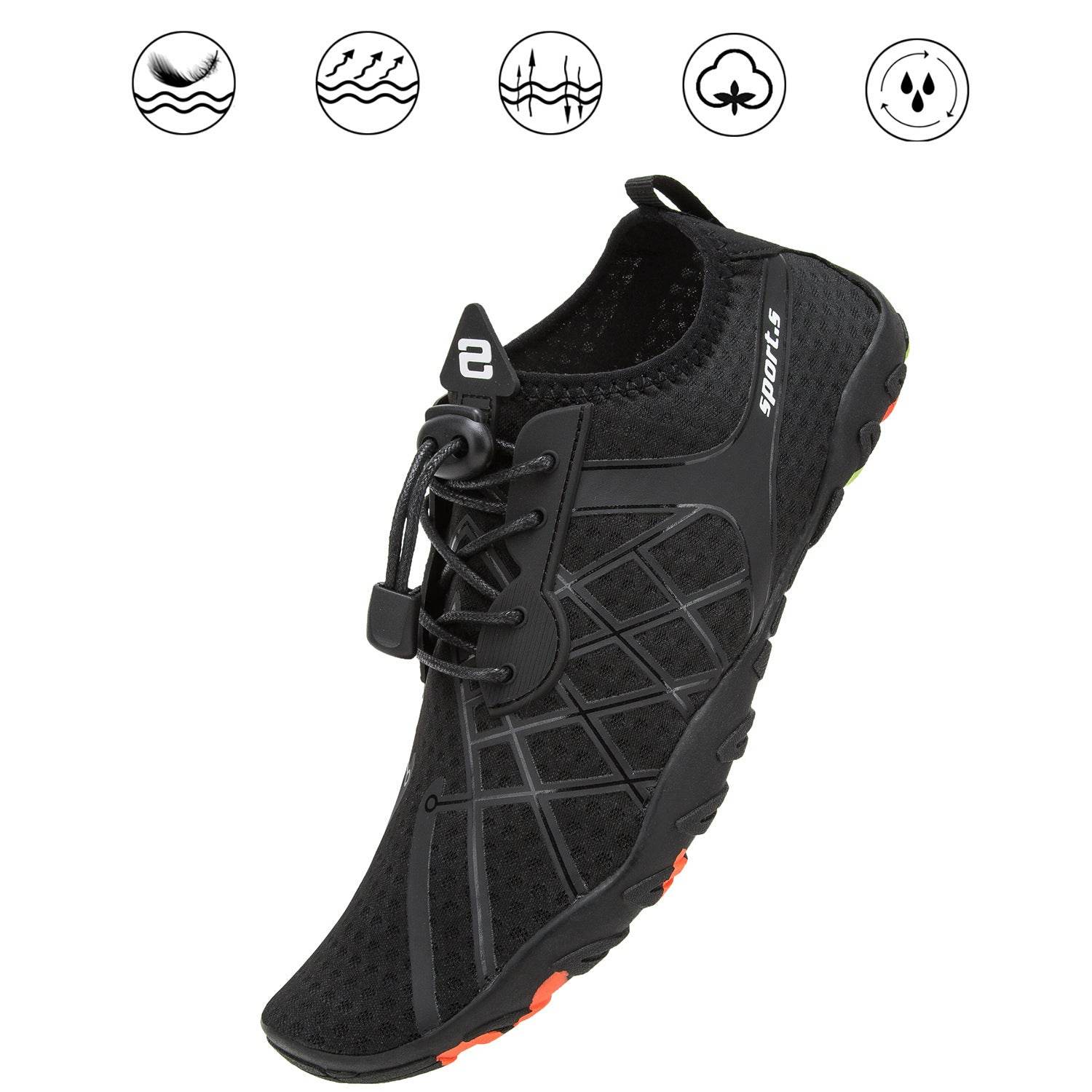 Breathable Shoes, Beach Diving Shoes, Swimming Water Shoes, Light And Easy To Carry Soft Shoes - Mubimart