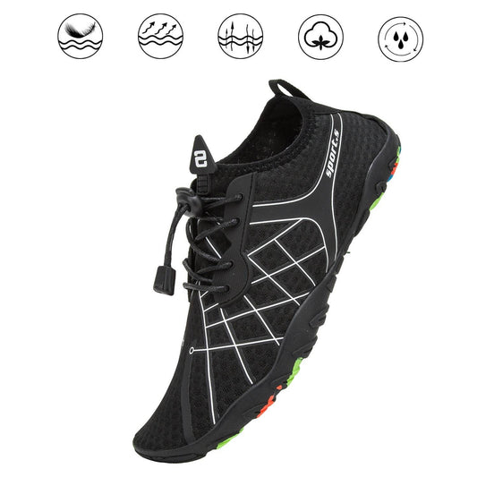 Breathable Shoes, Beach Diving Shoes, Swimming Water Shoes, Light And Easy To Carry Soft Shoes - Mubimart