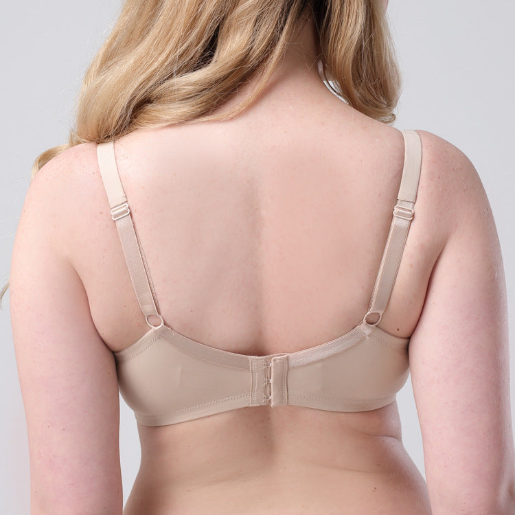 Front Buckle Plus Size Nursing Bra - Mubimart -  