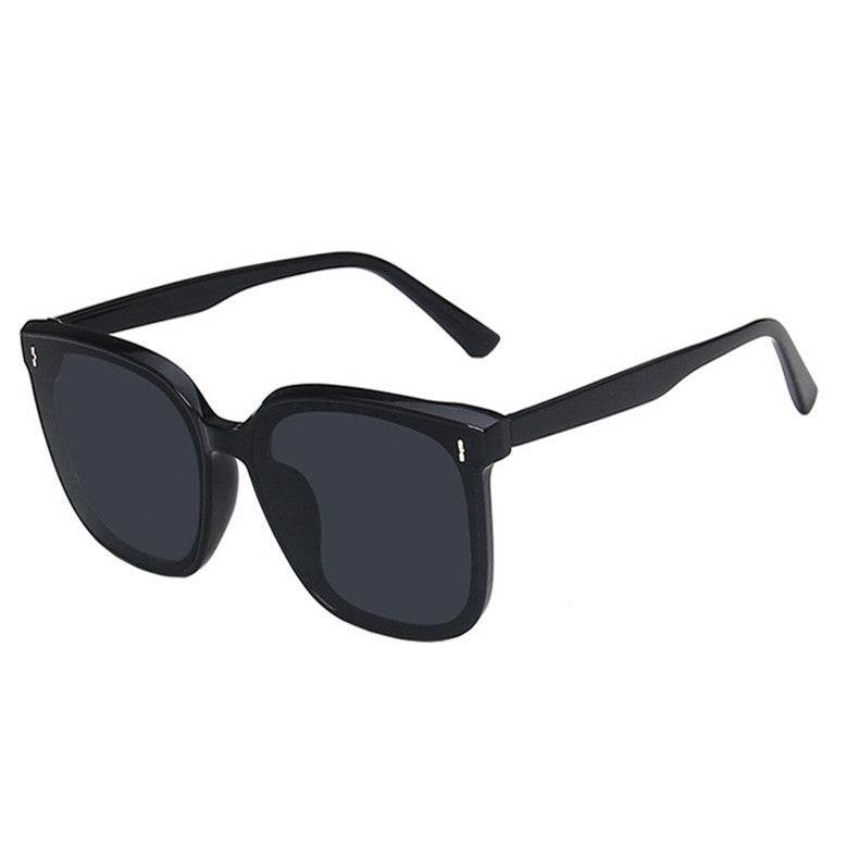 New Glasses Men And Women Sunglasses Black Frame Sunglasses - Mubimart