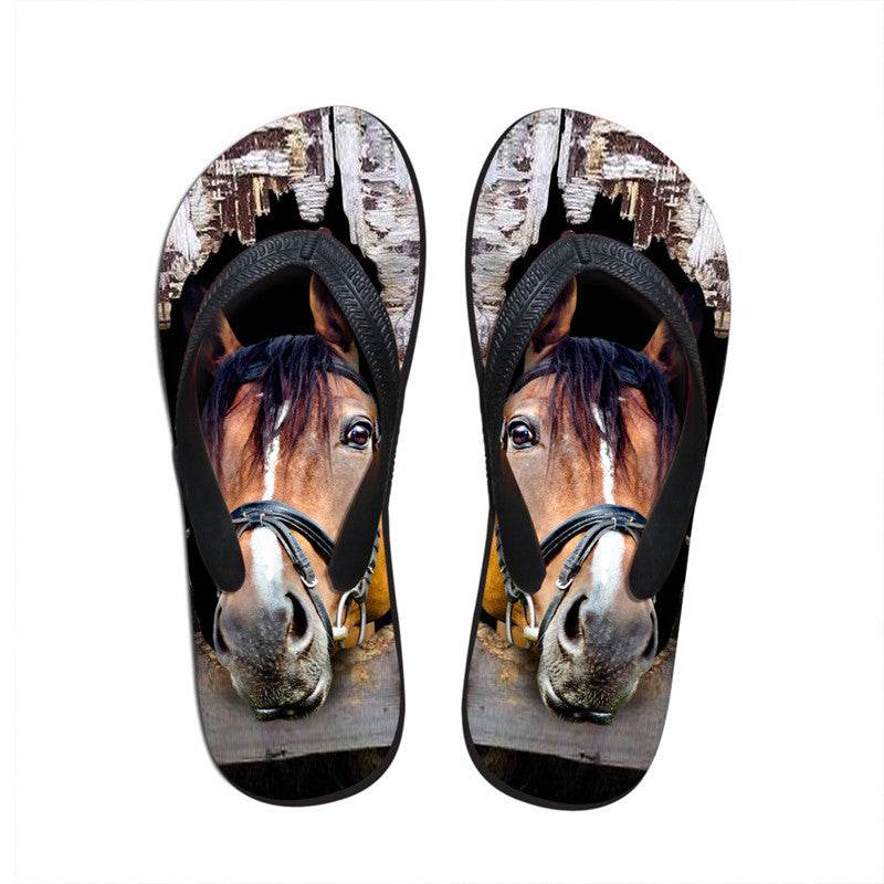 Flip-flops Outer Wear Flip Flops Beach Shoes - Mubimart