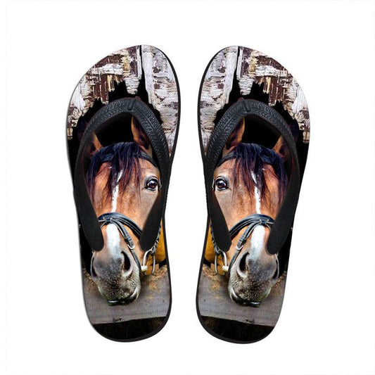 Flip-flops Outer Wear Flip Flops Beach Shoes - Mubimart
