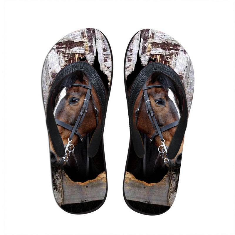 Flip-flops Outer Wear Flip Flops Beach Shoes - Mubimart