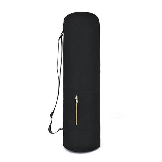Yoga Mat Cover Large Capacity Yoga Bag Storage Bag Portable Long Backpack Canvas Waterproof - Mubimart