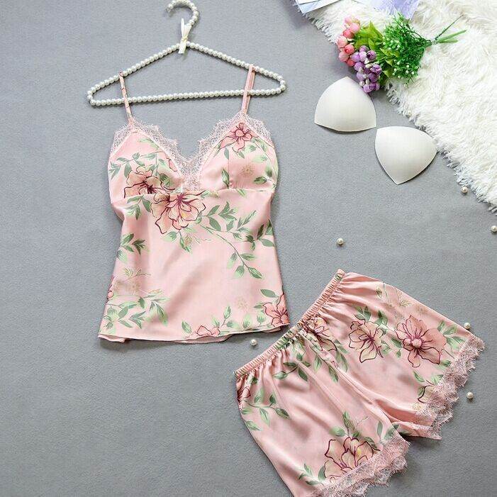 Sexy Temptation Lace Pajama Set - Mubimart